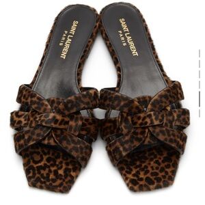 SAINT LAURENT | Tribute Sandals | NWT | 38.5